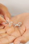 Heliophilia Silver Pendientes de Metal Plateados ELKGC68397G